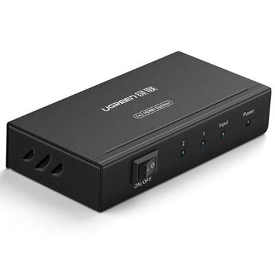 1 X 2 Hdmi Amplifier Splitter - Black (40201)