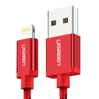 UGREEN Lightning Cable - Red 2M (40481)