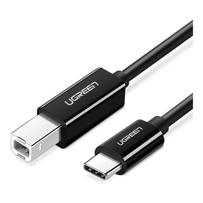 Usb-C To Usb 2.0 Print Cable 2M (Black) 50446