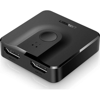 2-Port 4K Hdmi Switch/Splitter Black (50966)