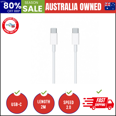 CC0003 USB-C to USB-C Cable 2M White