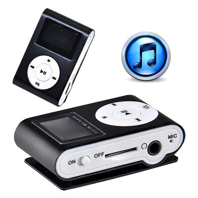 8G Mp3 Music Player With Usb Cable & Earphone Black