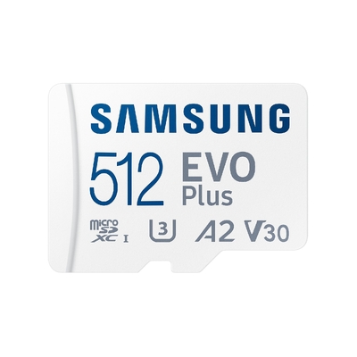 512Gb Mb-Mc512Ka Evo Plus Microsd Card 130Mb/S With Adapter