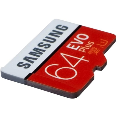 SAMSUNG MB-MC64HA  EVO PLUS CL10 U3,4K 100R/90W  W adapter