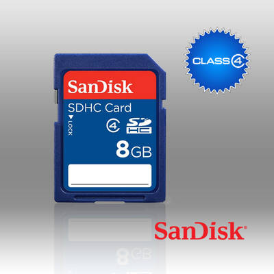 SANDISK SDHC SDB 8GB CLASS 4