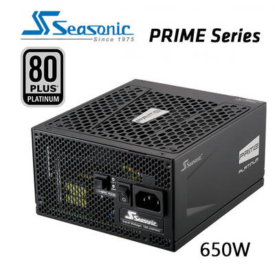 SeaSonic 650W PRIME Platinum PSU (SSR-650PD)