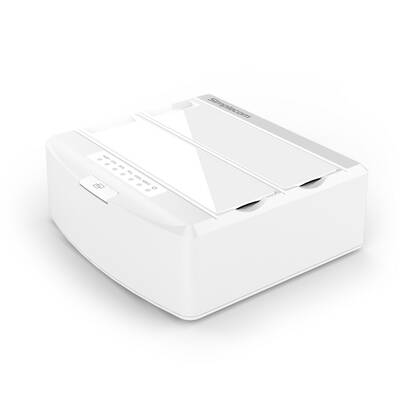 Simplecom SD312 Dual Bay USB 3.0 Docking Station for 2.5" and 3.5" SATA Drive White