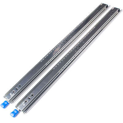 28In Pair 150Kg Heavy Duty Drawer Slides Rails Runners Locking Ball