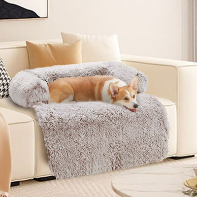 Pet Sofa Bed Dog Calming Cover, Plush Mat, Xl