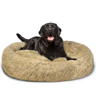 Calming Dog Bed - Xl -Brindle - 115 Cm