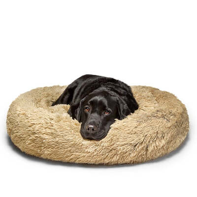 Calming Dog Bed - Large-Brindle - 100 Cm