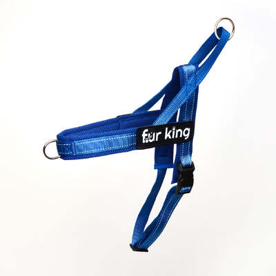 Signature Quick Fit Harness Large Blue