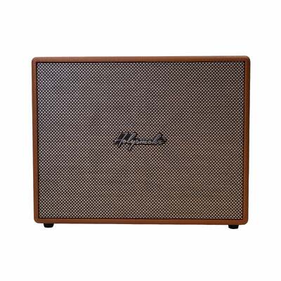 Timeless Tunes On-the-Go: Brown Retro Portable Bluetooth Speaker