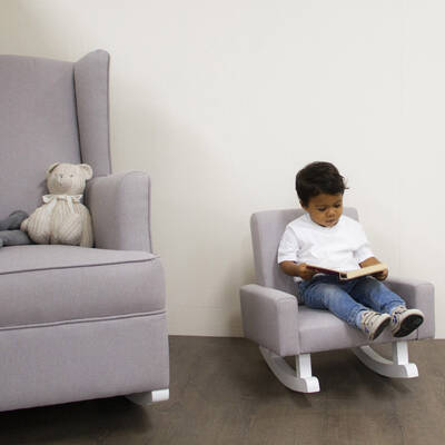 Kids Rocking Chair - Grey 
