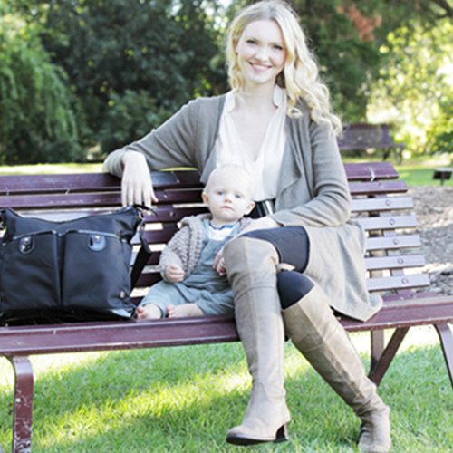 Oioi 2 Pocket Hobo Nappy Bag