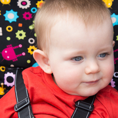 Comfi-Cush Stroller Liner - Robots 