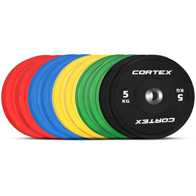 150kg Competition Bumper Plates Set