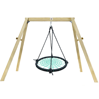 Kids Oakley Swing Set With 1M Spidey Web Swing