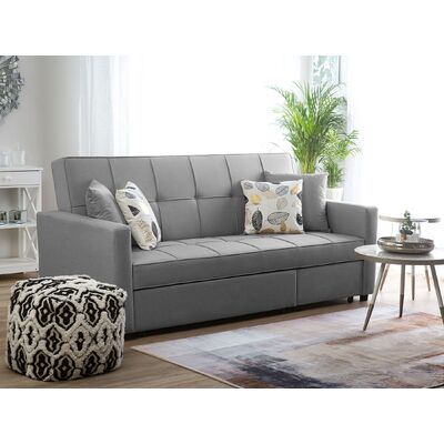 Hartford Sofa Bed - Multi-Functional Set with Pullout Chaise in Light Grey | Best Deals