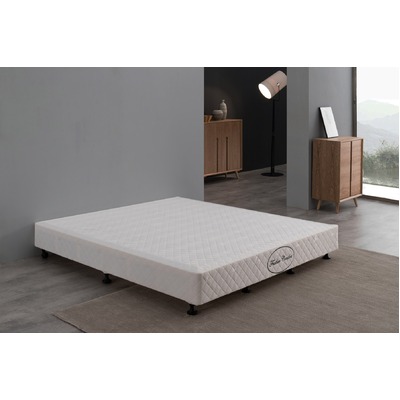 Mattress Base Queen Size White