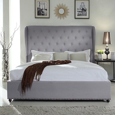 Paris Bedframe King Size Grey color