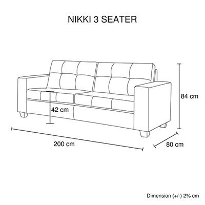 Black coloured wooden framed lounge Leatherette living room 3+2+1 Sofa Couch