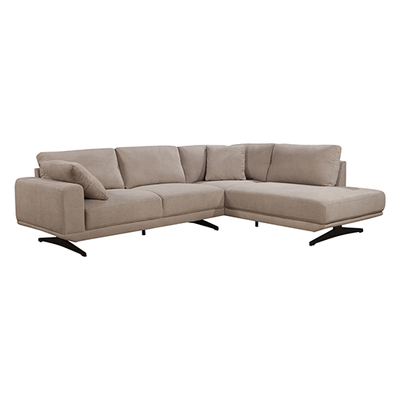 Couch with Chaise Fabric sofa Lounge set living room three seater 