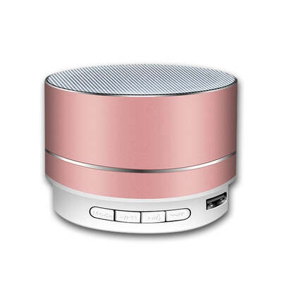 Portable Bluetooth Speaker (Pink)