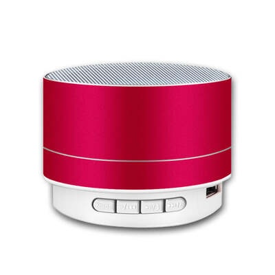Portable Bluetooth Speaker (Red)