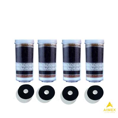 8 Stage Fluoride Reduction Water Filter Cartridges x 4