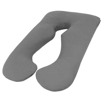 Grey Serenity Aus Made Maternity Pillow in Gentle Grey