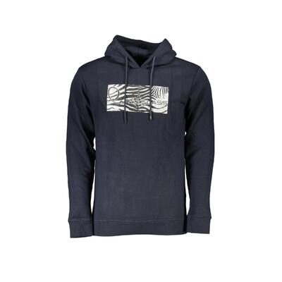 S Blue Cotton Sweater By Cavalli Class