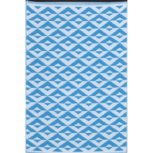 BARFI Rug Torquise & White 150x210cm
