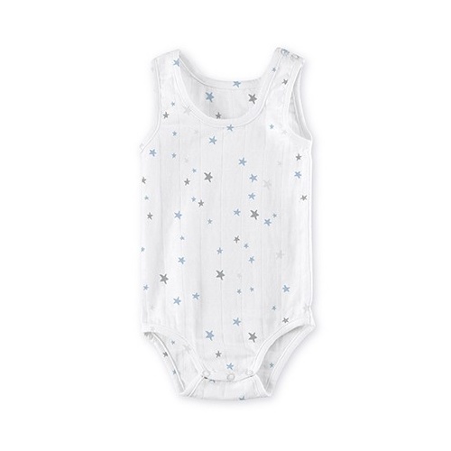 Night Sky Starburst Tank Top Body Suit by Aden and Anais size 9-12 months