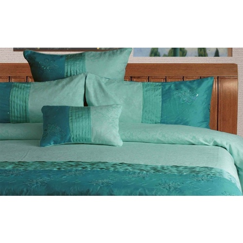 Bella Aqua European Pillowcase by Phase 2
