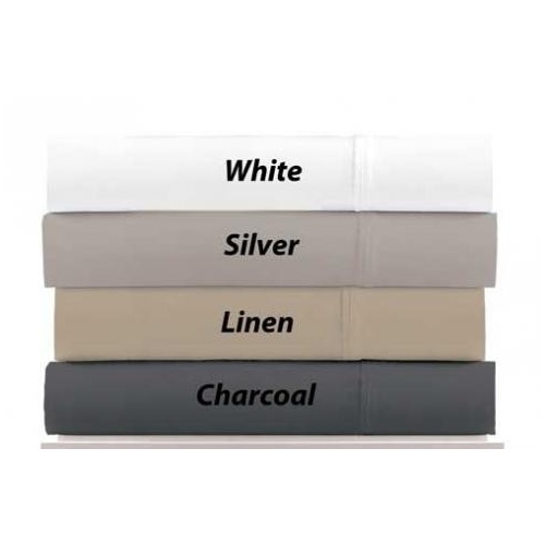 375TC Cotton Single Crimson Sateen Sheet Set by Phase 2