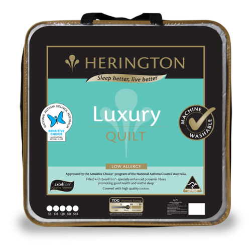 Luxury Low Allergy Queen Quilt by Herington