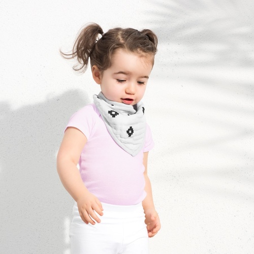 Lovestruck Mid Aztec Bandana Bib by Aden and Anais