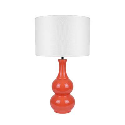 Pattery Barn Orange Table Lamp - Stylish Decor