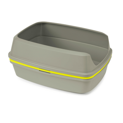 Scoop Free Cat Litter Box, Moderna Lift-To-Sift Grey, Jumbo