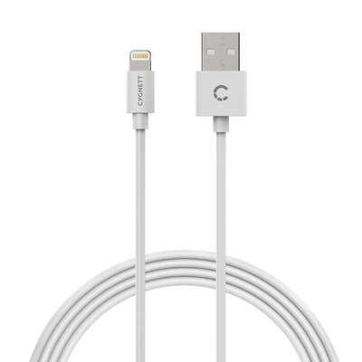 Lightning to USB-A Cable 1M White MFi | EXTG