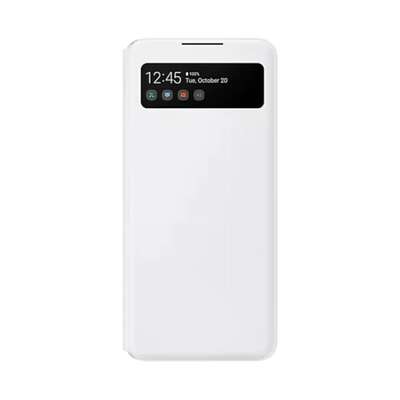 Samsung Galaxy A42 5G S View Wallet Case White | EXTG
