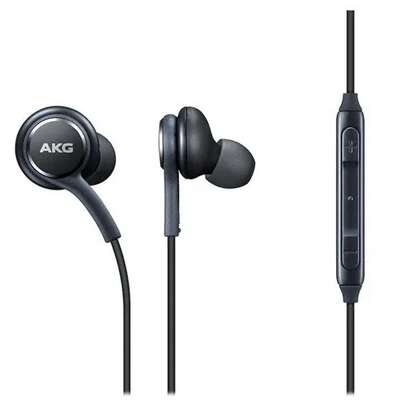 Samsung AKG Earphones 3.5mm Mic Black | EXTG