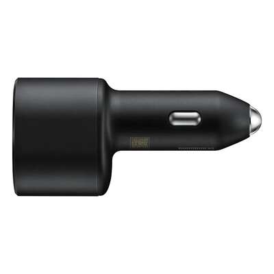 Samsung Super Fast Dual Car Charger (45W+15W) 2 Ports (Includes Cable) - Black