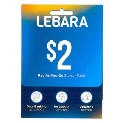 Lebara Prepaid SIM Card Australia PAYG | EXTG