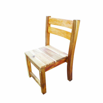2 X Acacia Stacking Chair