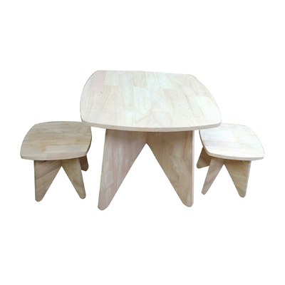 Retro Kid table and stool set