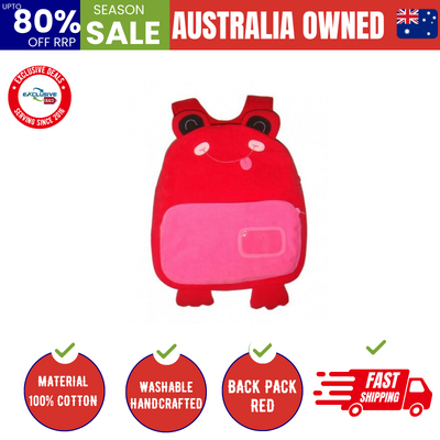 Tree Frog Back Pack Red