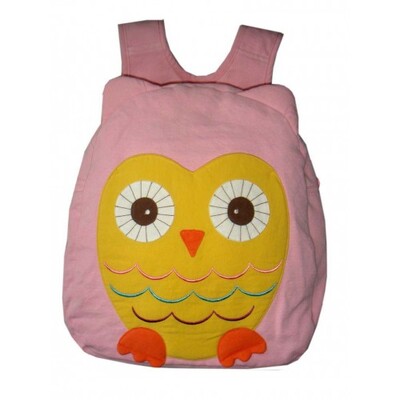 Hootie Owl Back Pack-Pink
