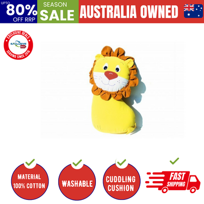 Lion Cuddling Cushion